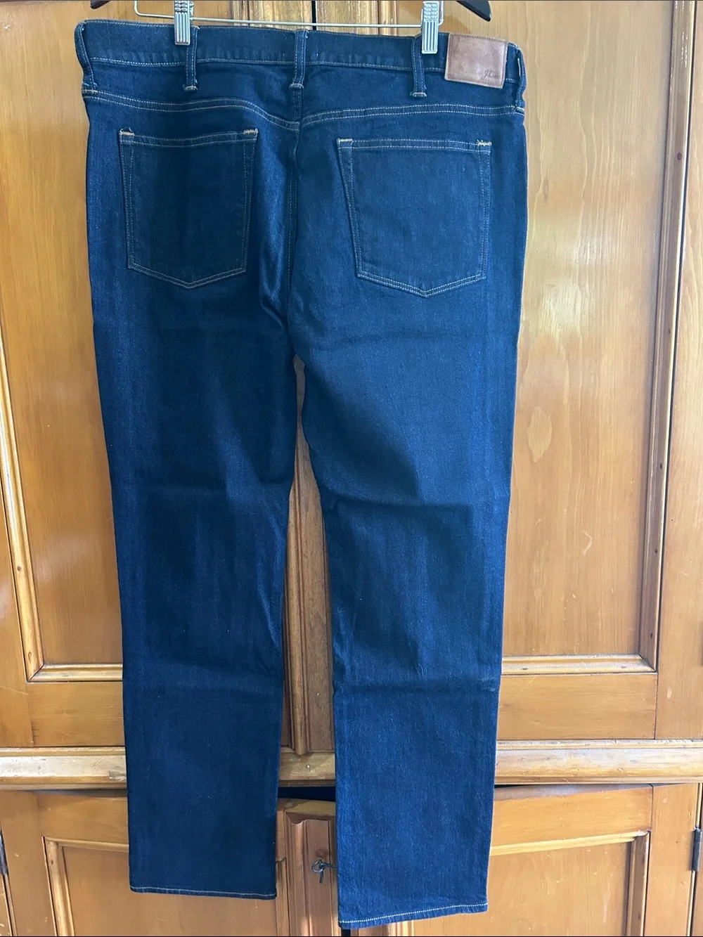 J. Crew Men’s Dark Blue Straight Jeans